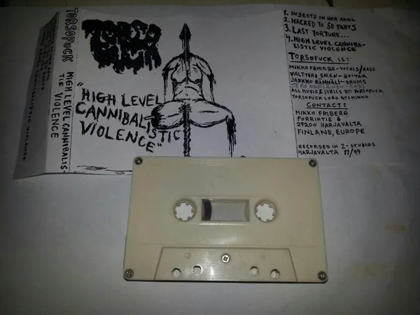Official album cover art for the release High Level Cannibalistic Violence by Torsofuck