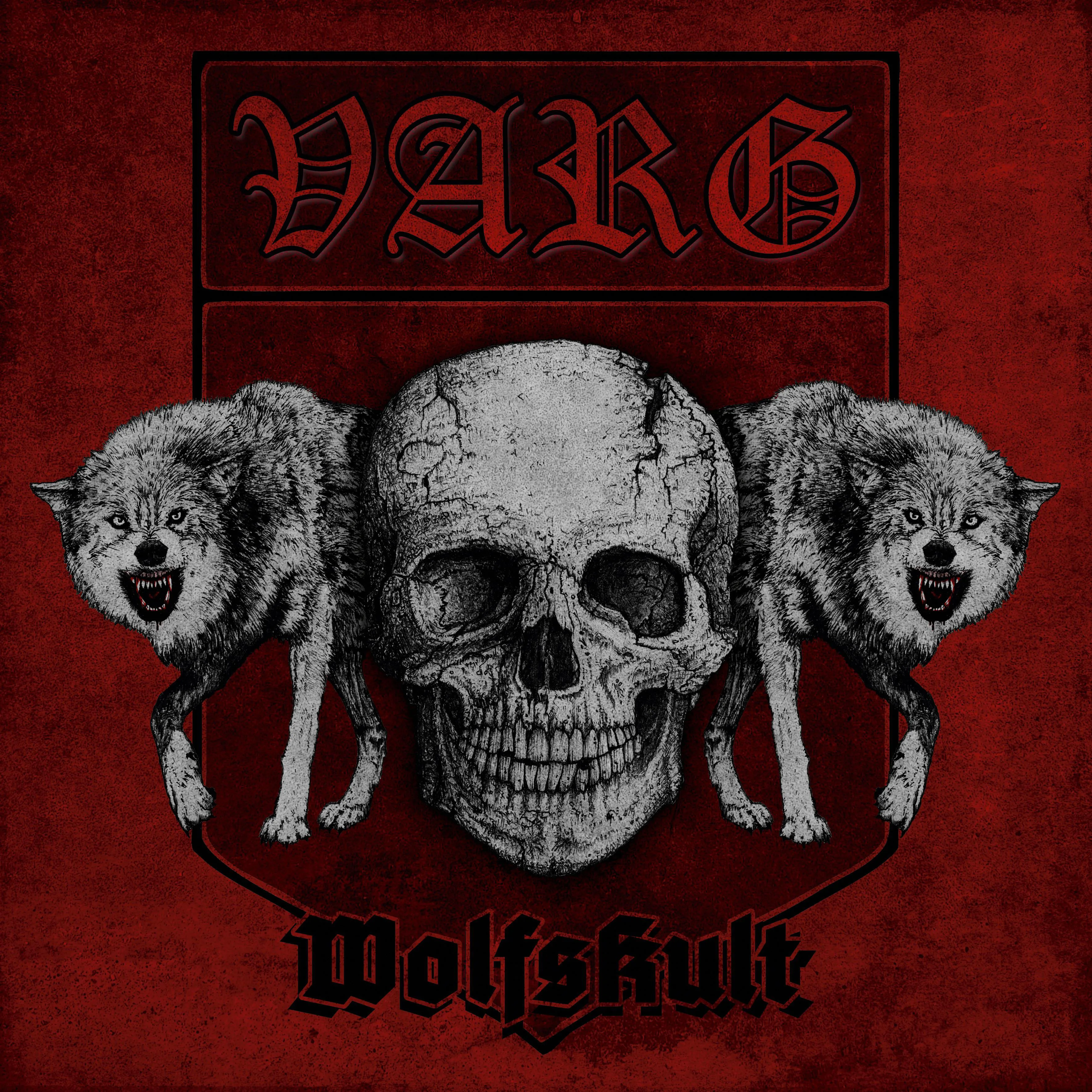 Official album cover art for the release Wolfskult by Varg