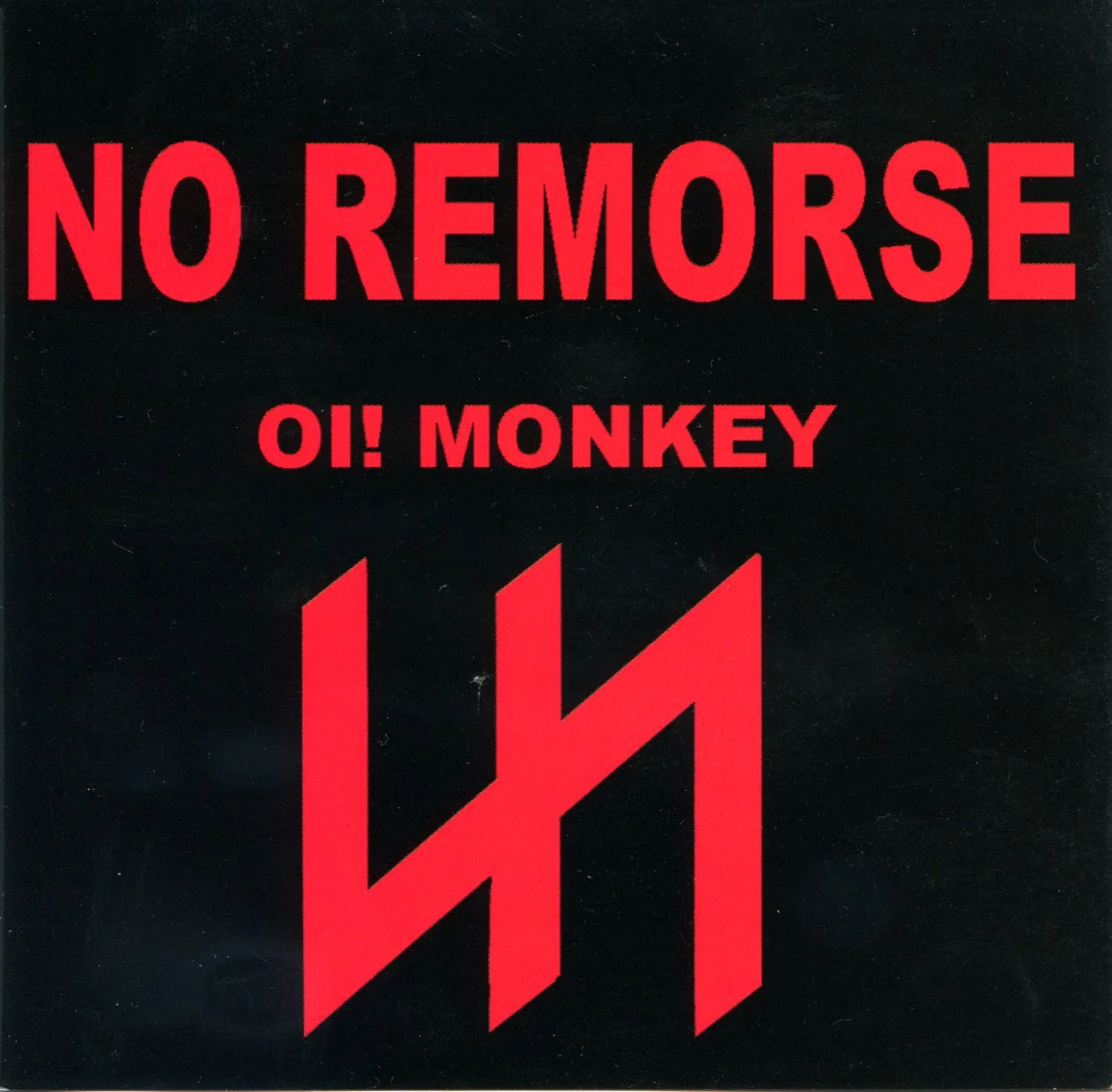 Official album cover art for the release Oi! Monkey by No Remorse