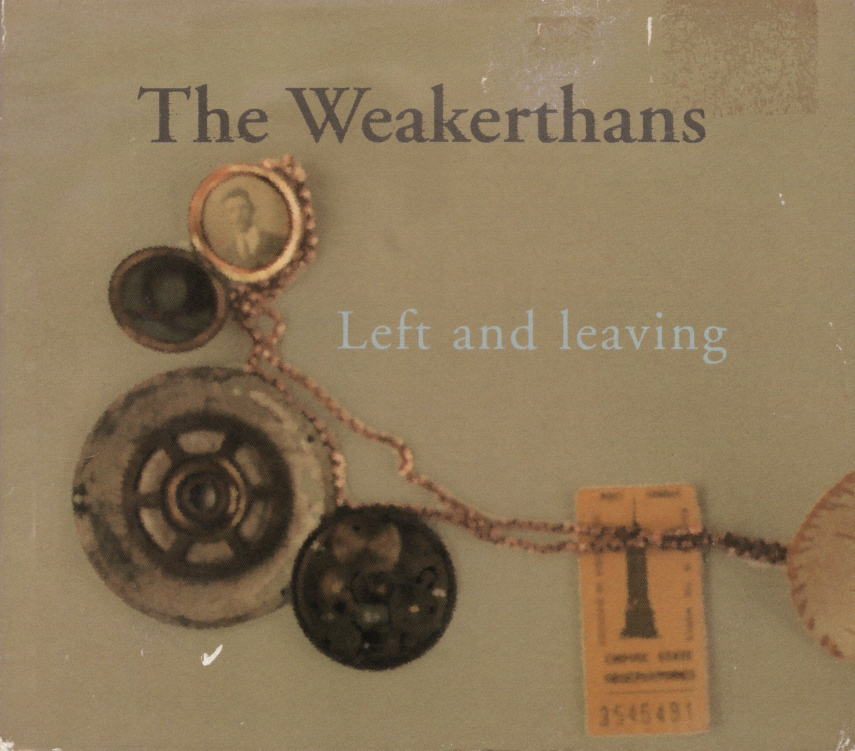 Official album cover art for the release Left and Leaving by The Weakerthans