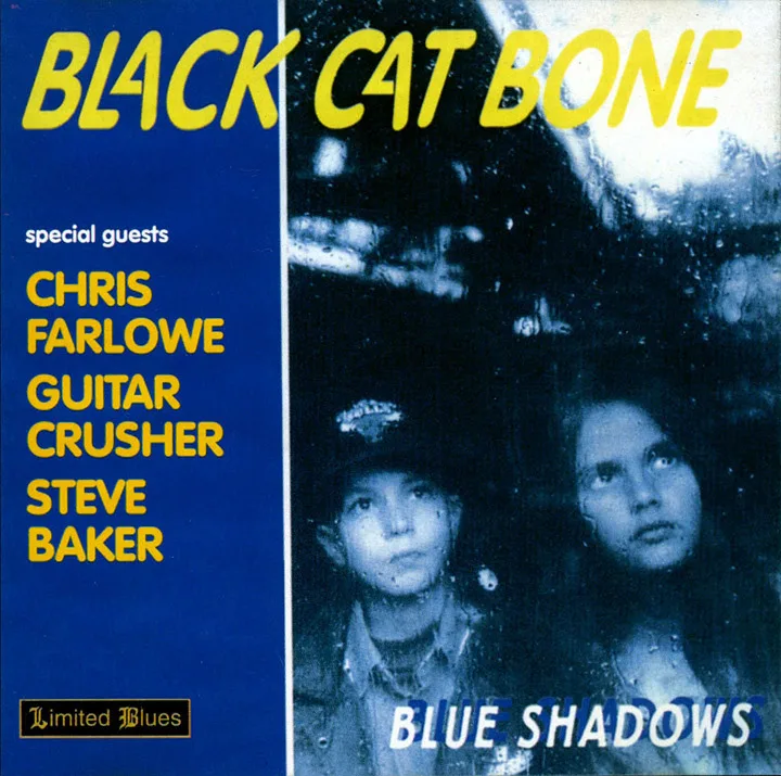 Official album cover art for the release Blue Shadows by Black Cat Bone