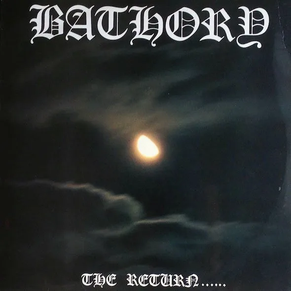 The Return of the Darkness and Evil song track artwork featured on the album The Return...... by Bathory