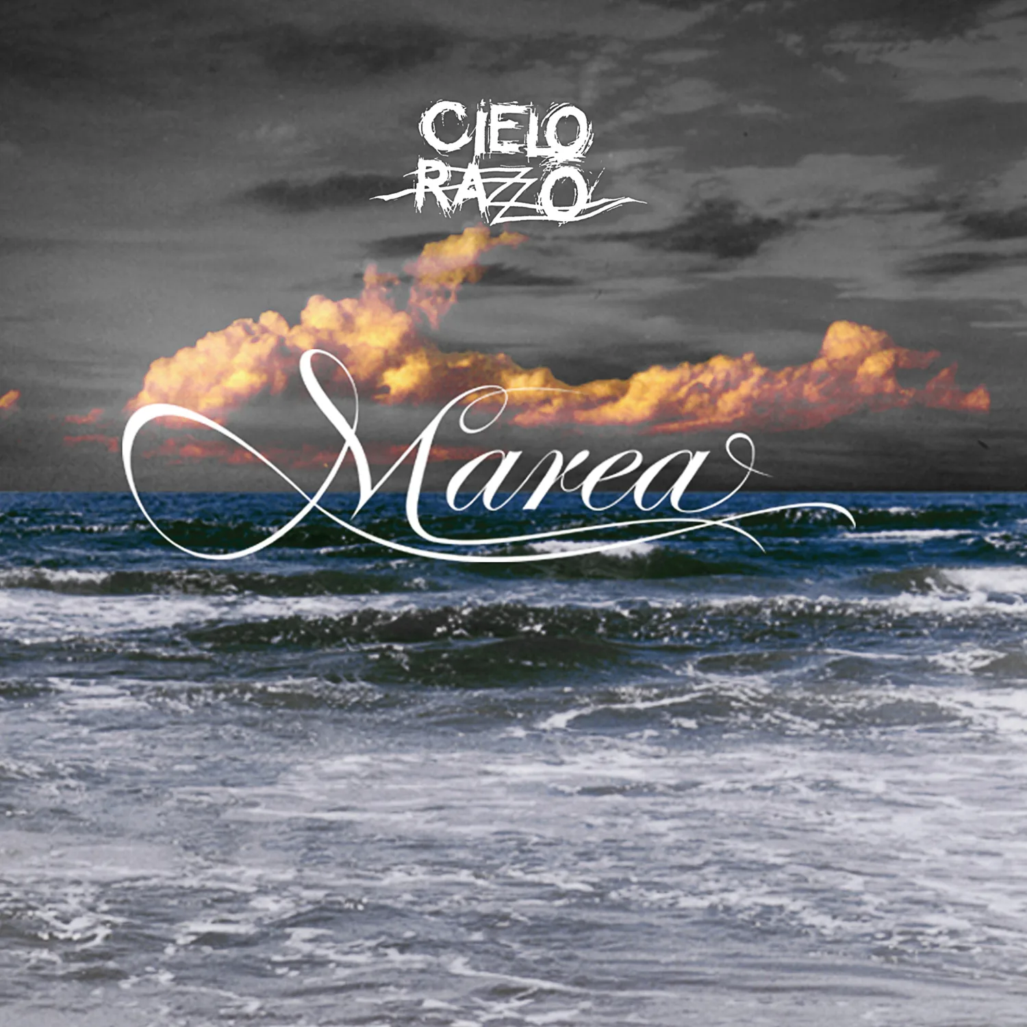 Official album cover art for the release Marea by Cielo Razzo