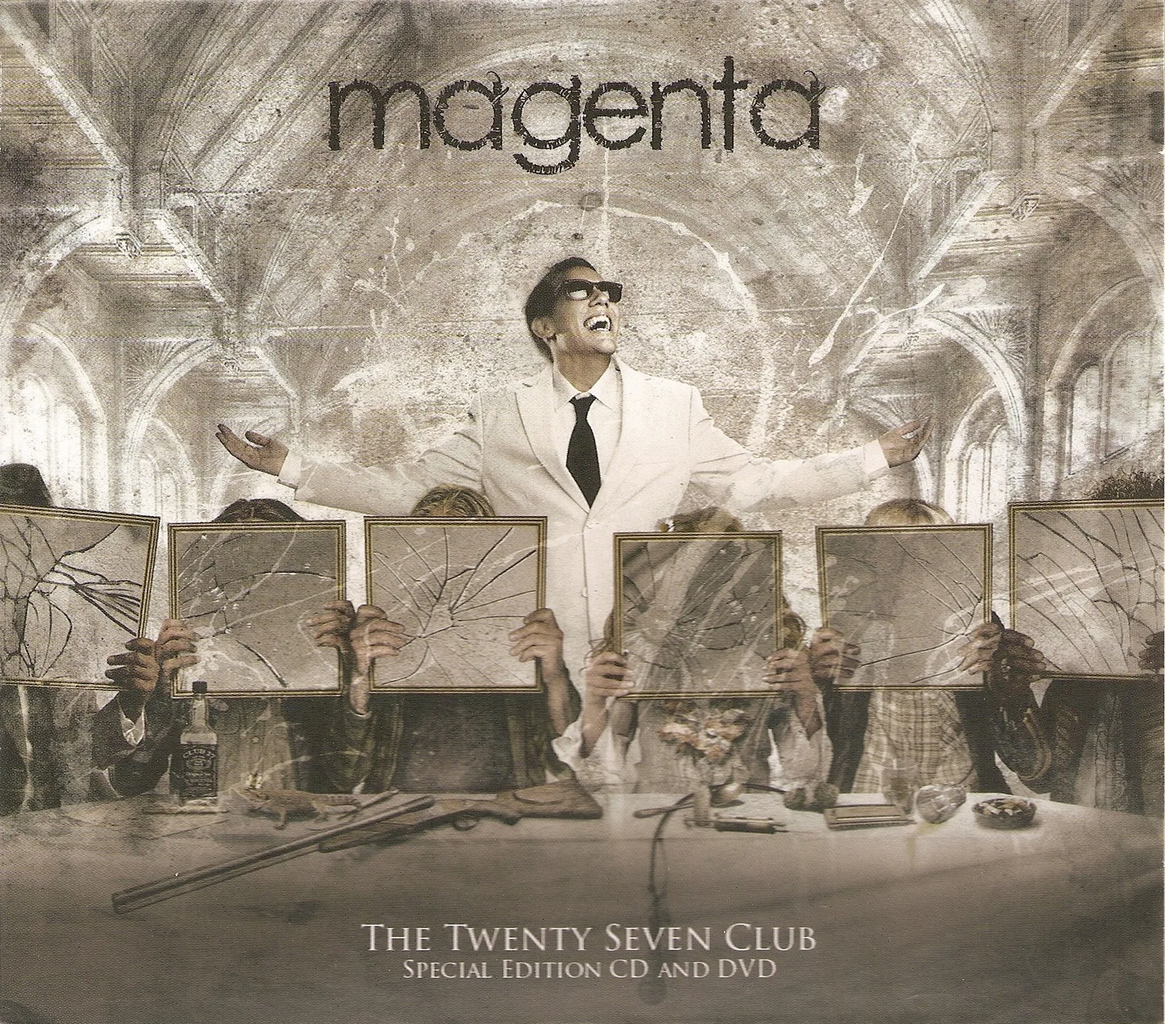 Official album cover art for the release The Twenty Seven Club by Magenta