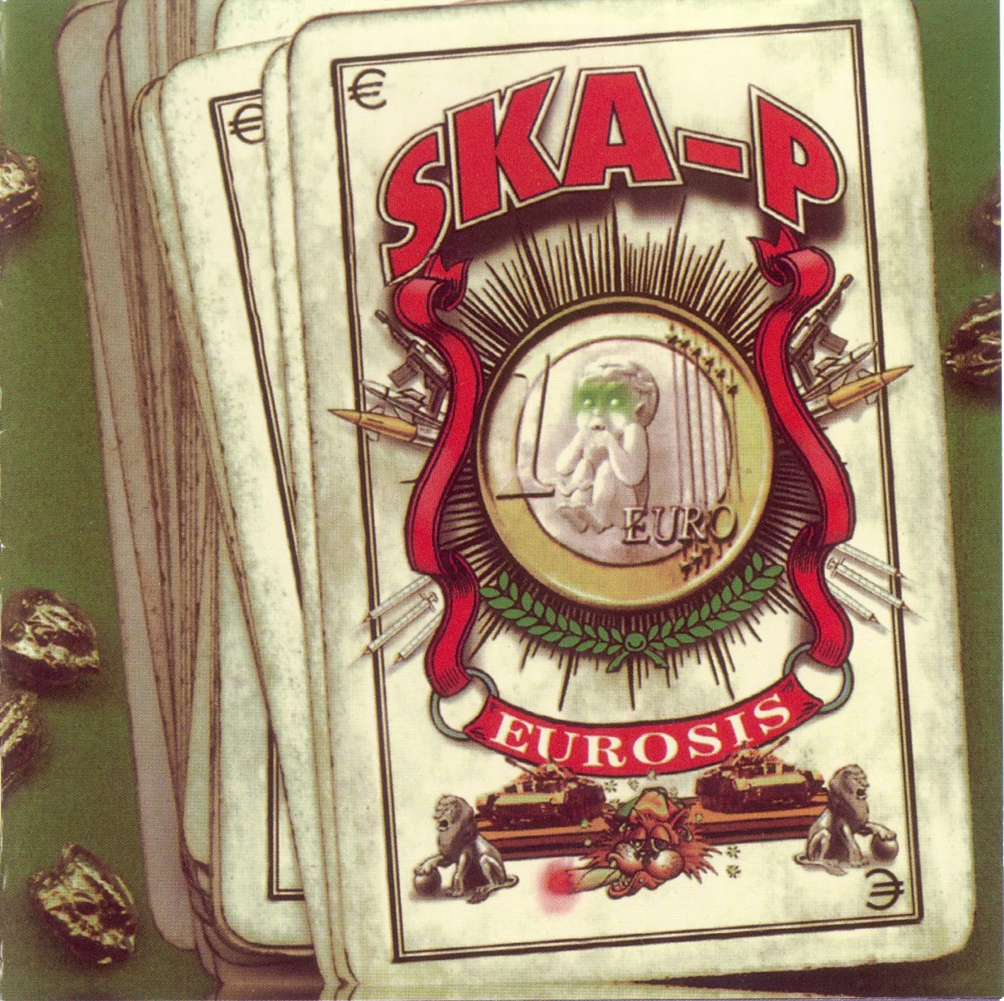 Official album cover art for the release Eurosis by Ska-P