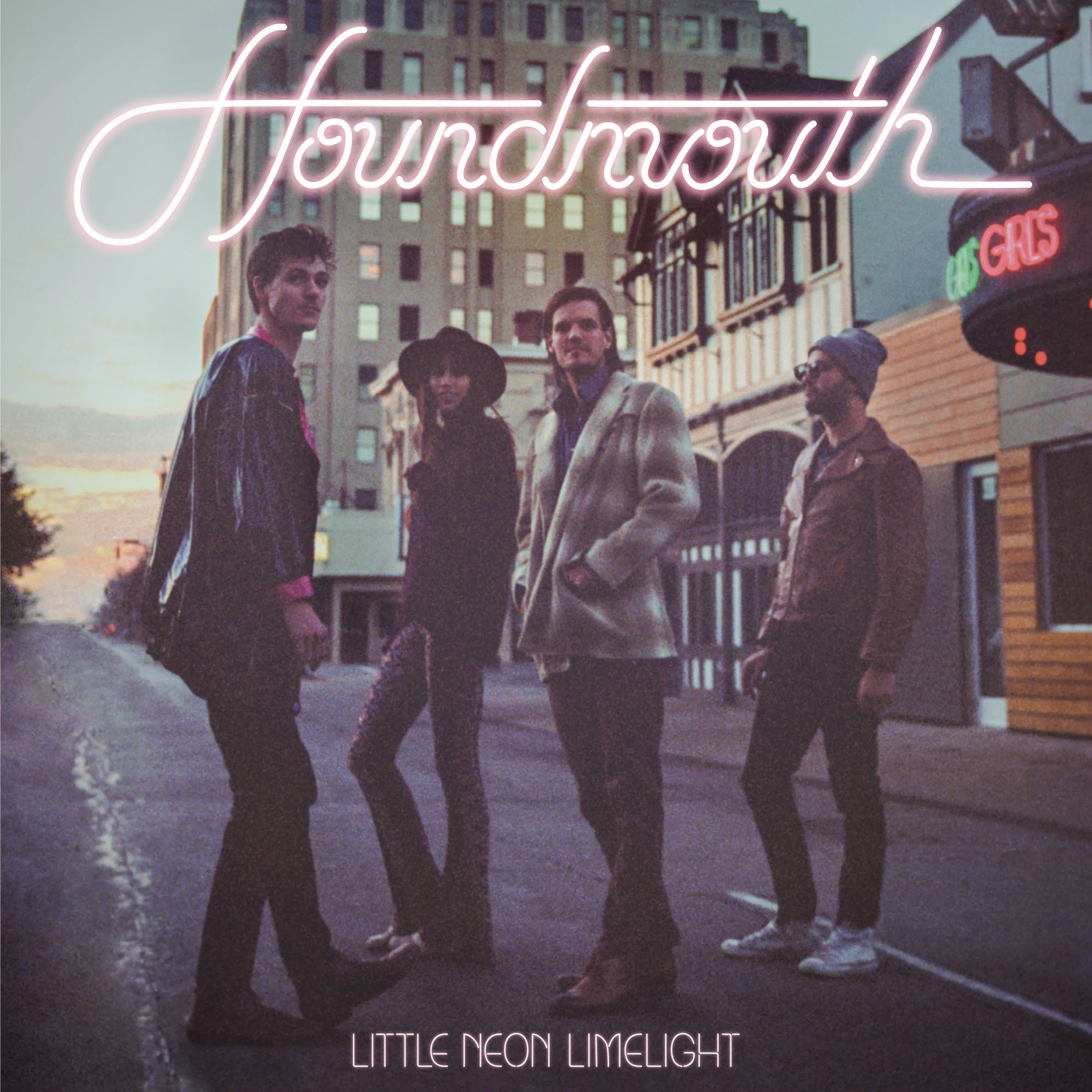 Official album cover art for the release Little Neon Limelight by Houndmouth