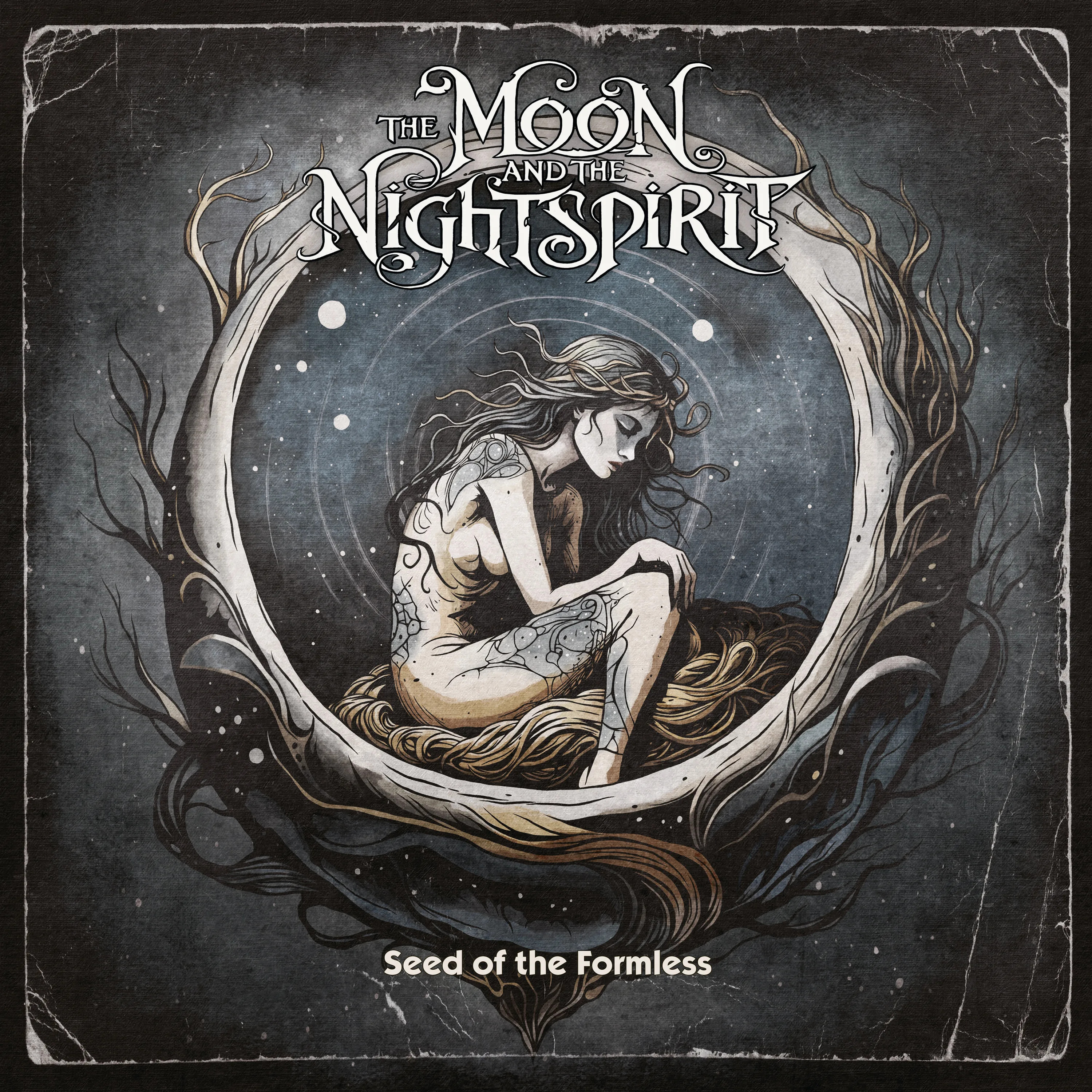 Official album cover art for the release Seed of the Formless by The Moon and the Nightspirit