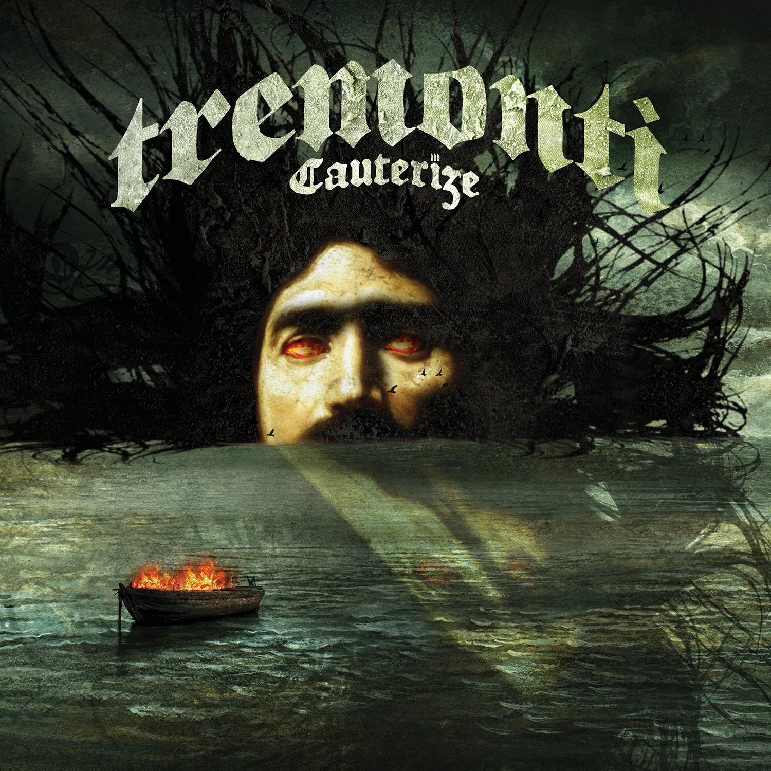 Official album cover art for the release Cauterize by Tremonti