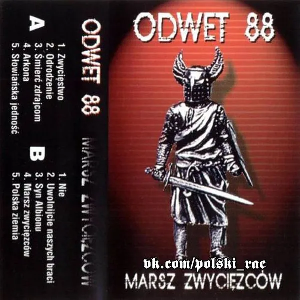 Official album cover art for the release Marsz Zwyciężców by Odwet 88