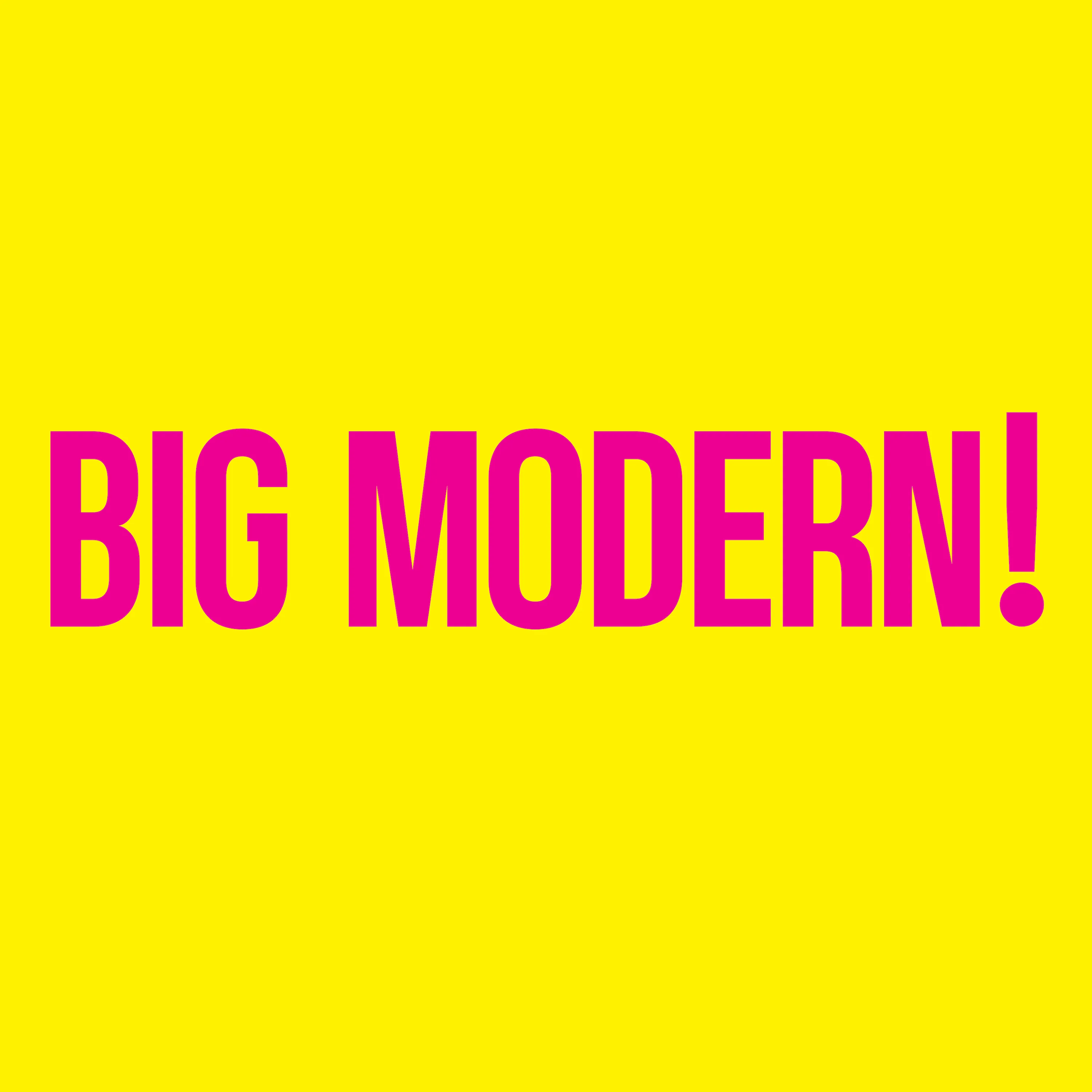 Official album cover artwork for BIG MODERN! by Goose