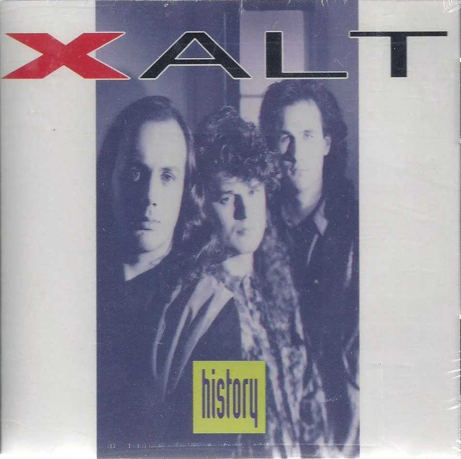 Official album cover art for the release History by Xalt