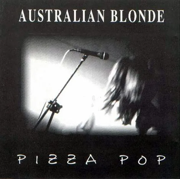 Official album cover art for the release Pizza Pop by Australian Blonde