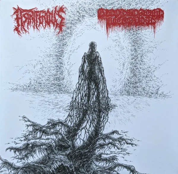 Official album cover art for the release Astriferous / Bloodsoaked Necrovoid by Bloodsoaked Necrovoid