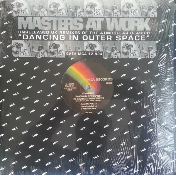 Official album cover art for the release Dancing In Outer Space (The Masters At Work Remixes) by Atmosfear