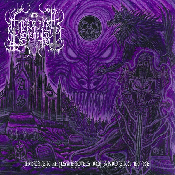 Official album cover art for the release Wolven Mysteries of Ancient Lore by Ancestral Shadows