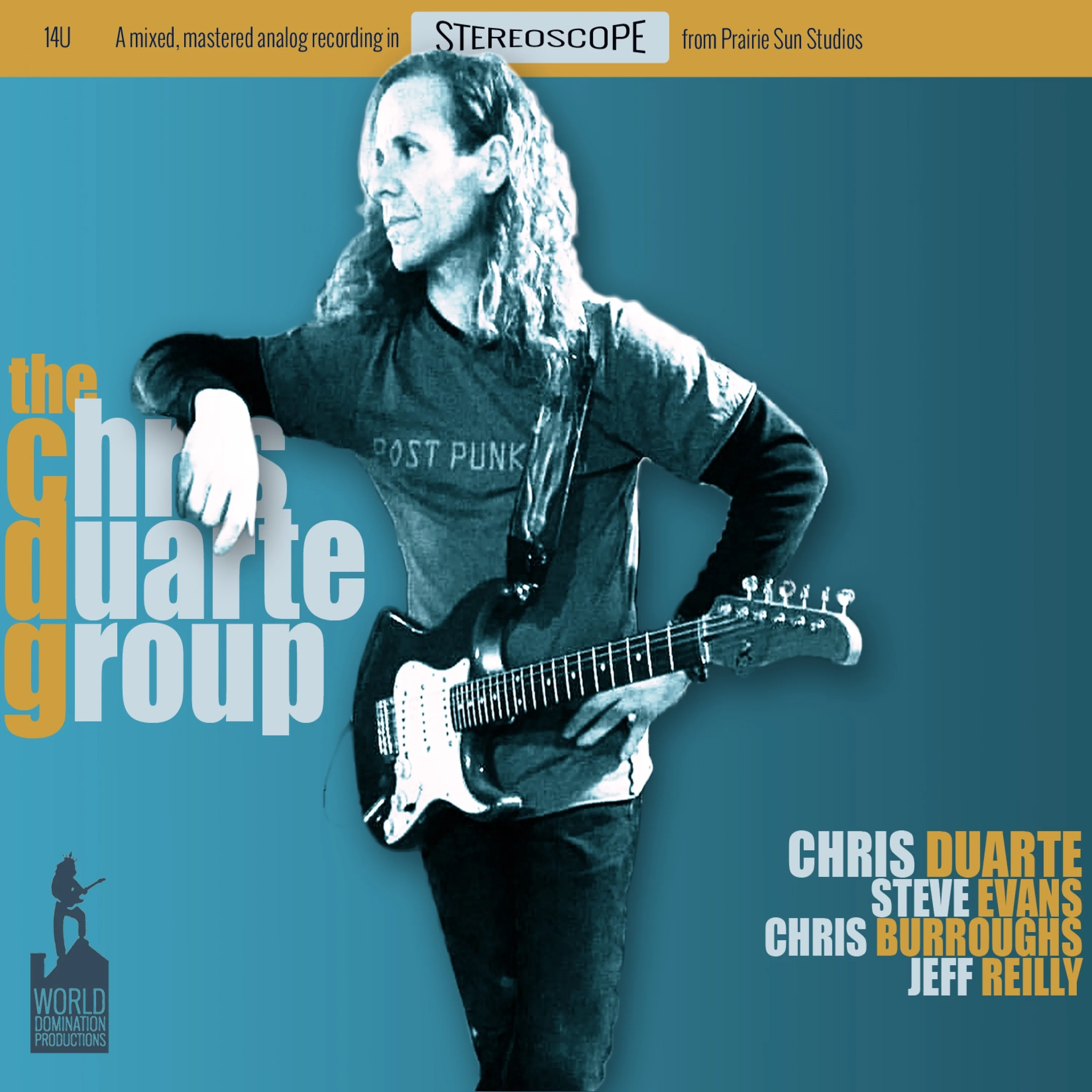 Official album cover artwork for The Fan Club by Chris Duarte Group