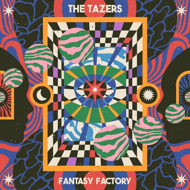 Official album cover art for the release Fantasy Factory by The Tazers