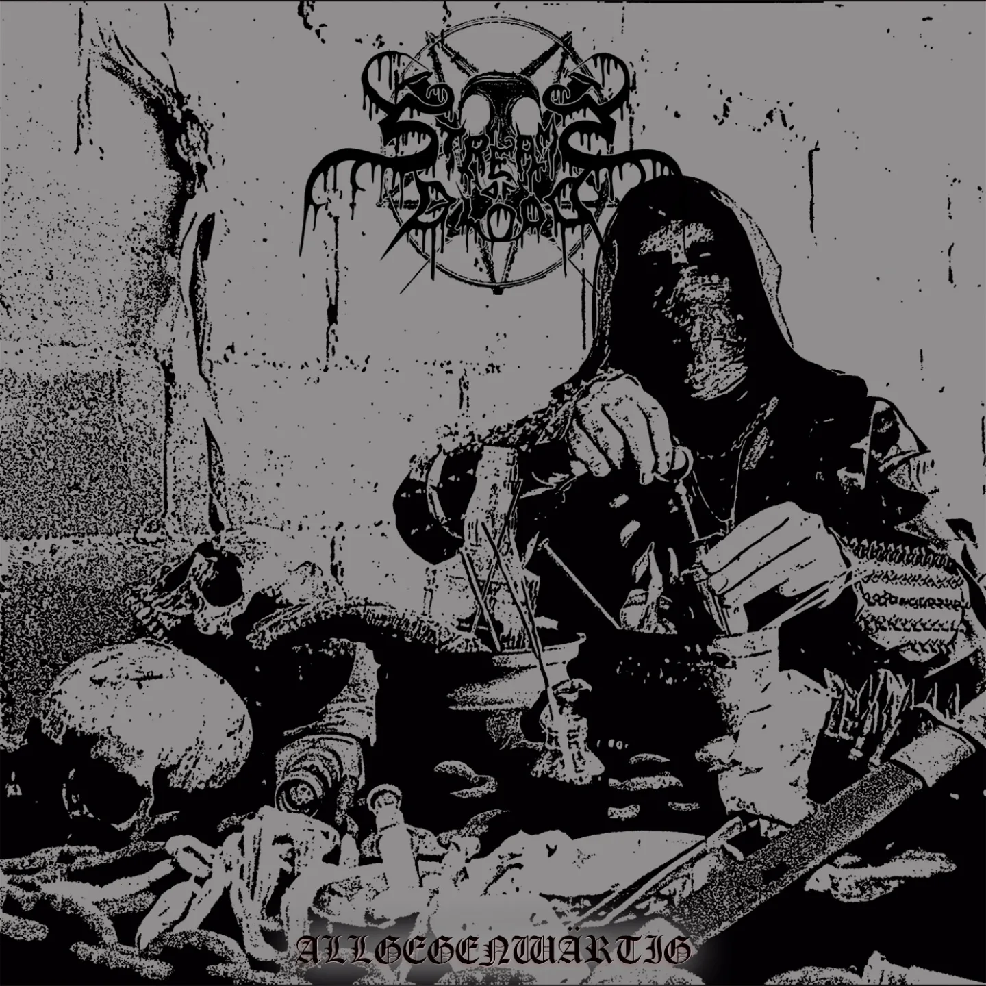Official album cover artwork for Allgegenwärtig by Streams of Blood