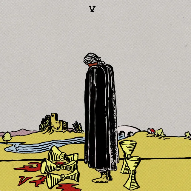 Official album cover art for the release V by Wavves