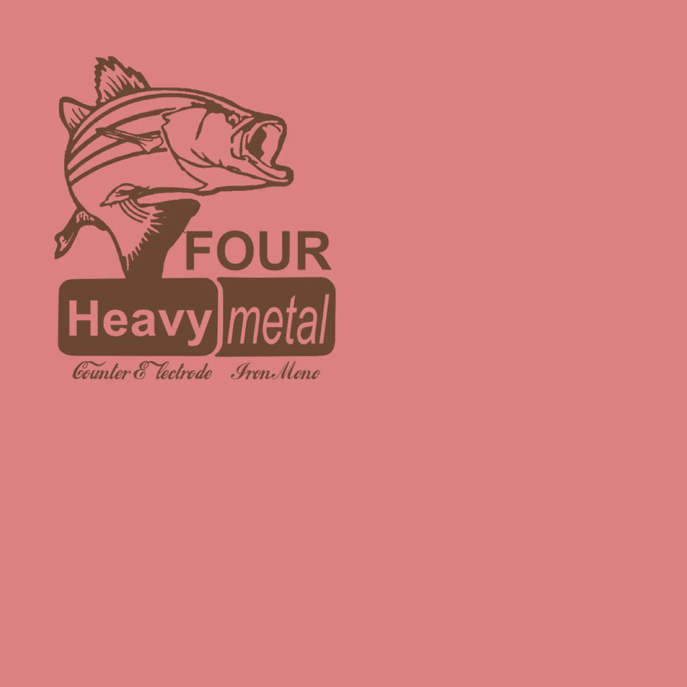 Official album cover art for the release Four: Counter Electrode / Iron Mono by Heavy Metal