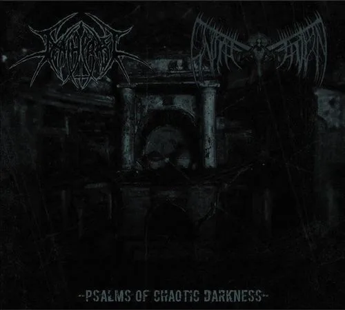 Official album cover art for the release Psalms of Chaotic Darkness by Unsalvation