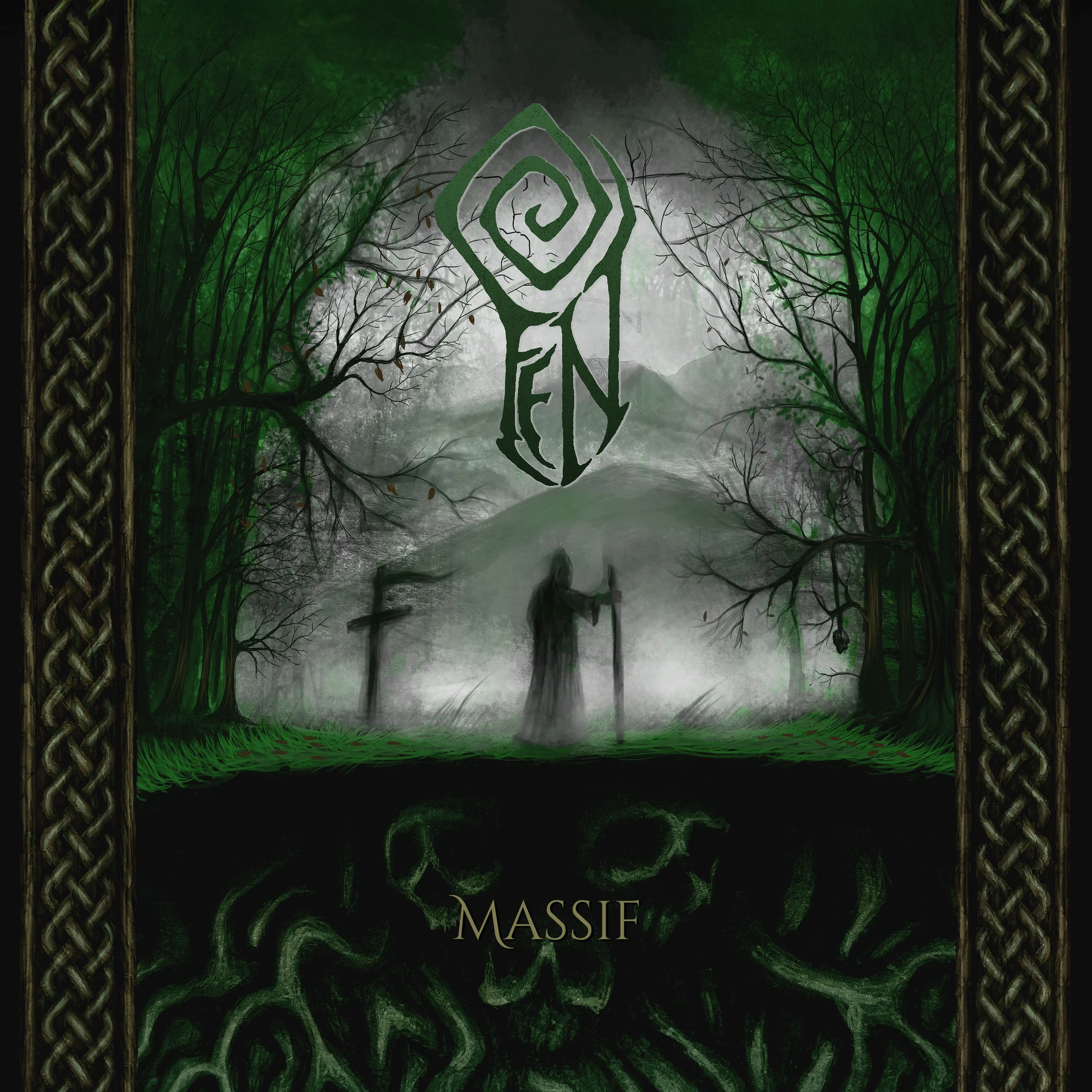 Official album cover artwork for Massif by Fen