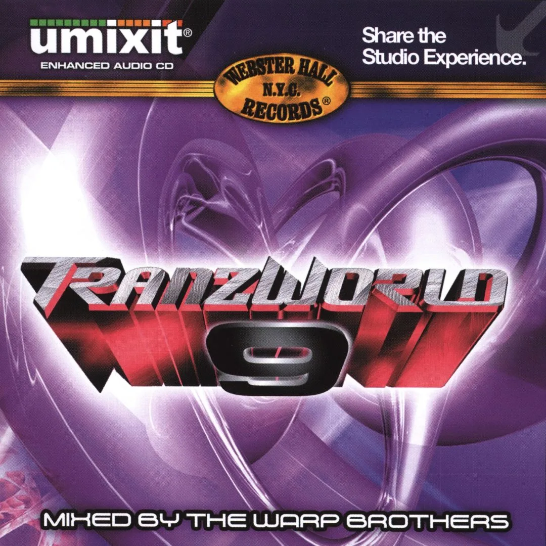 Official album cover art for the release TranzWorld 9 by Warp Brothers
