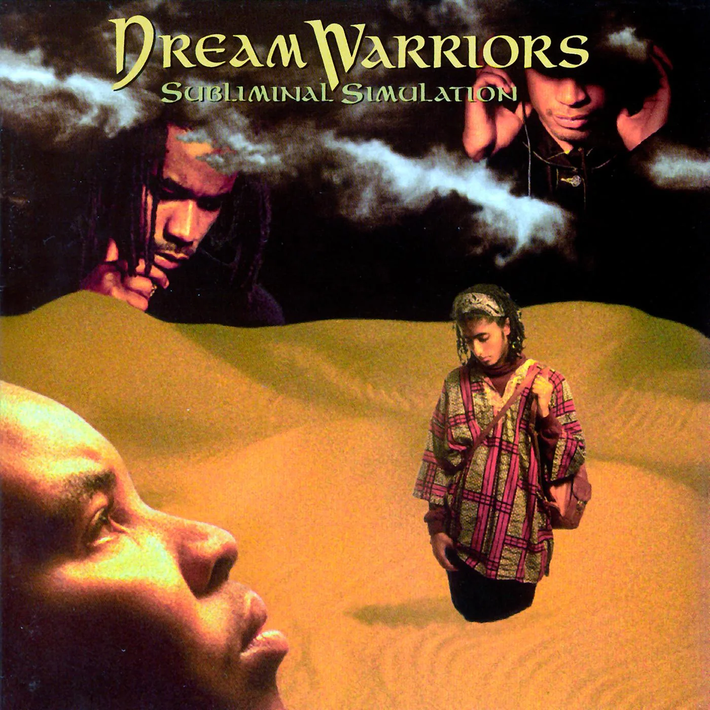 Official album cover art for the release Subliminal Simulation by Dream Warriors