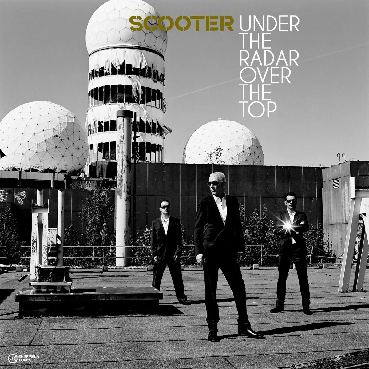Official album cover art for the release Under the Radar Over the Top by Scooter