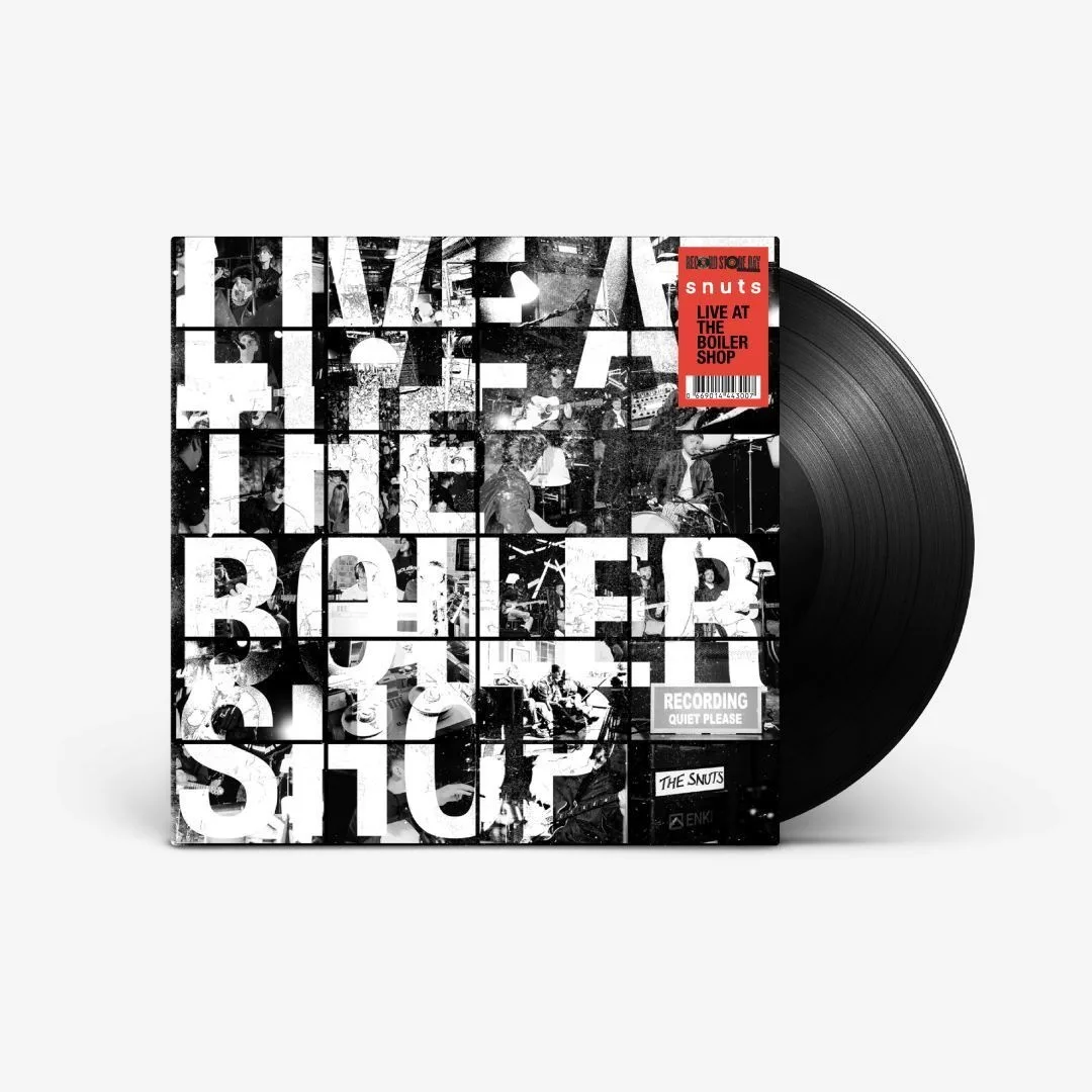 Official album cover art for the release Live at the Boiler Shop by The Snuts