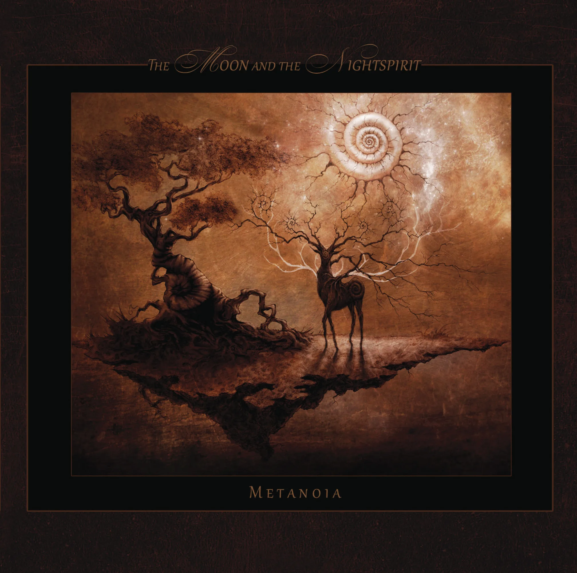 Official album cover artwork for Metanoia by The Moon and the Nightspirit