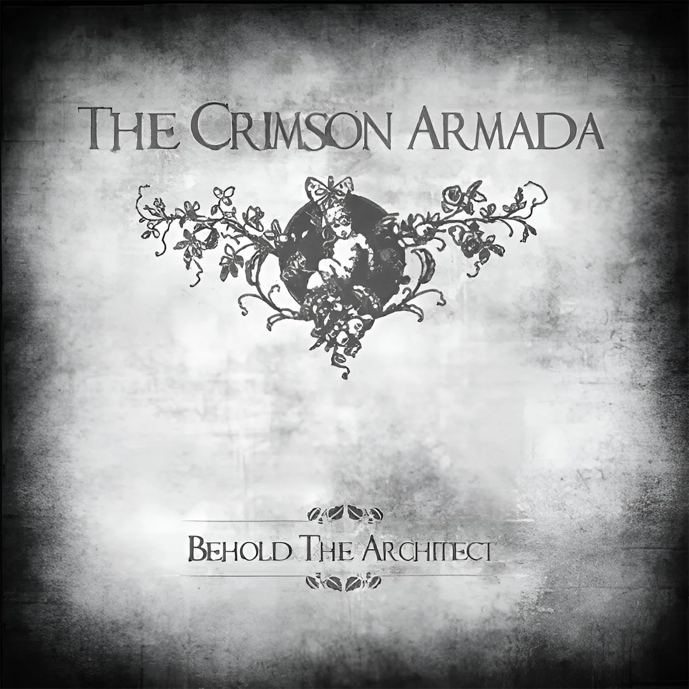 Official album cover art for the release Behold the Architect by The Crimson Armada