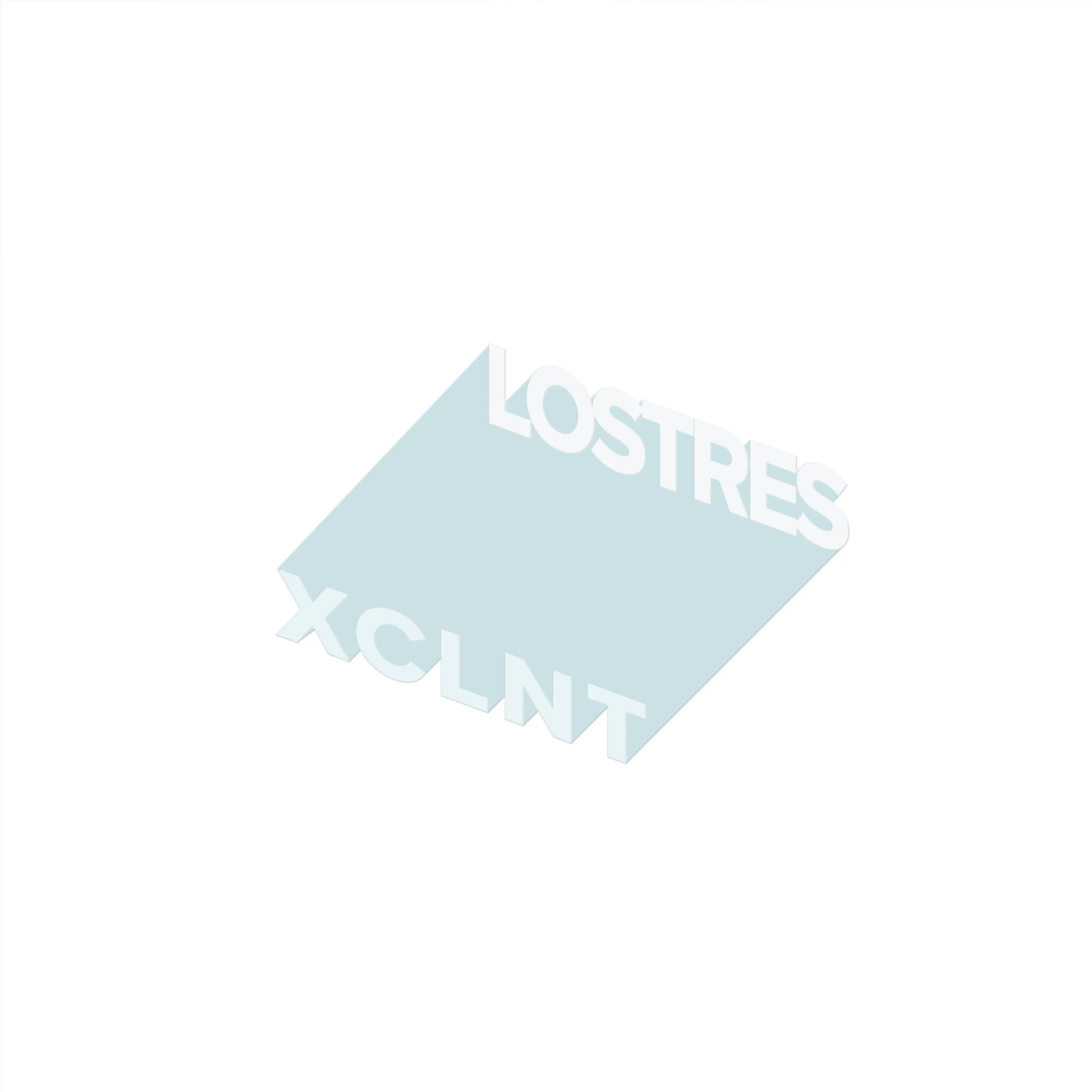 Official album cover artwork for XCLNT by Los Tres