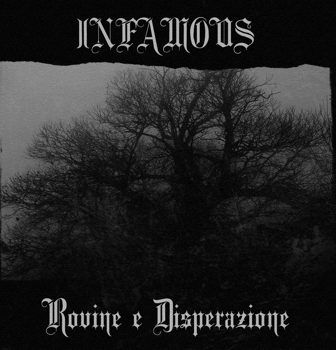 Official album cover art for the release Rovine e disperazione by Infamous