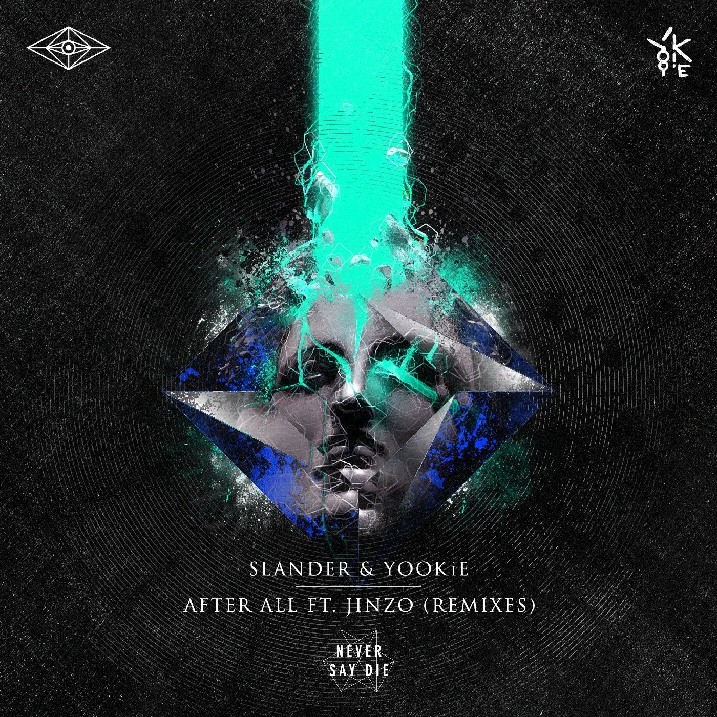 Official album cover art for the release After All (remixes) by SLANDER