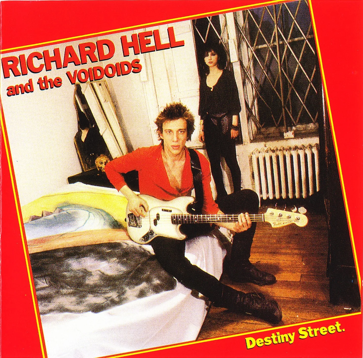 Official album cover art for the release Destiny Street by Richard Hell & the Voidoids
