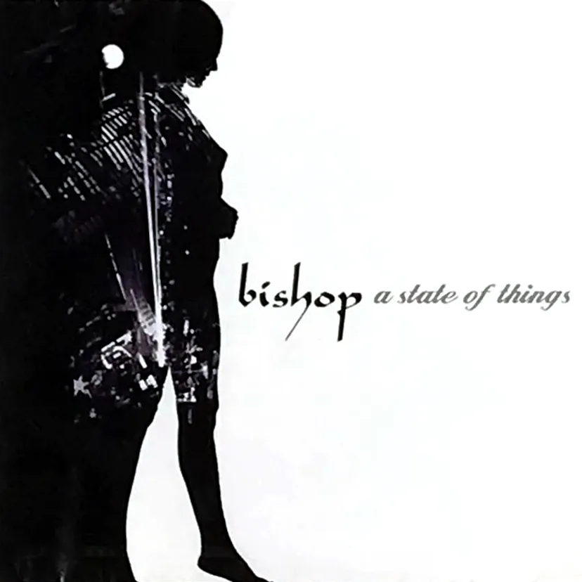 Official album cover art for the release a state of things by bishop