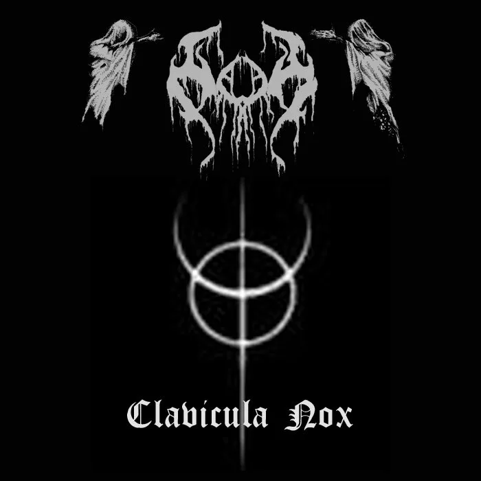Official album cover art for the release Clavicula Nox by Moon