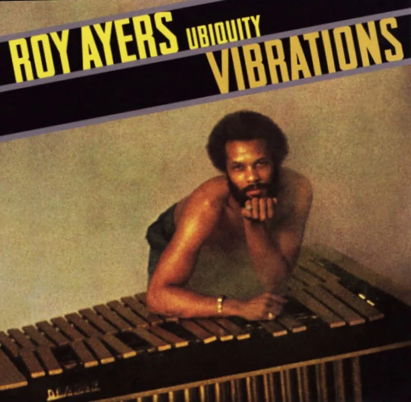 Official album cover art for the release Vibrations by Roy Ayers Ubiquity