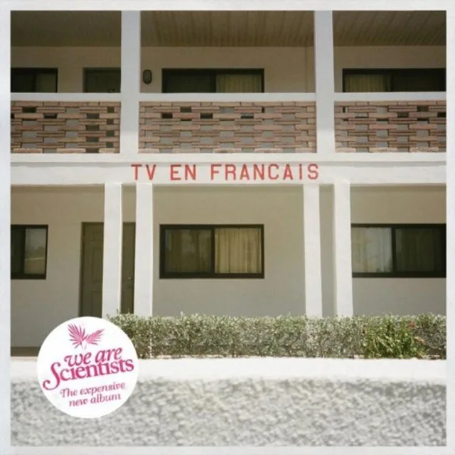 Official album cover art for the release TV en Français by We Are Scientists