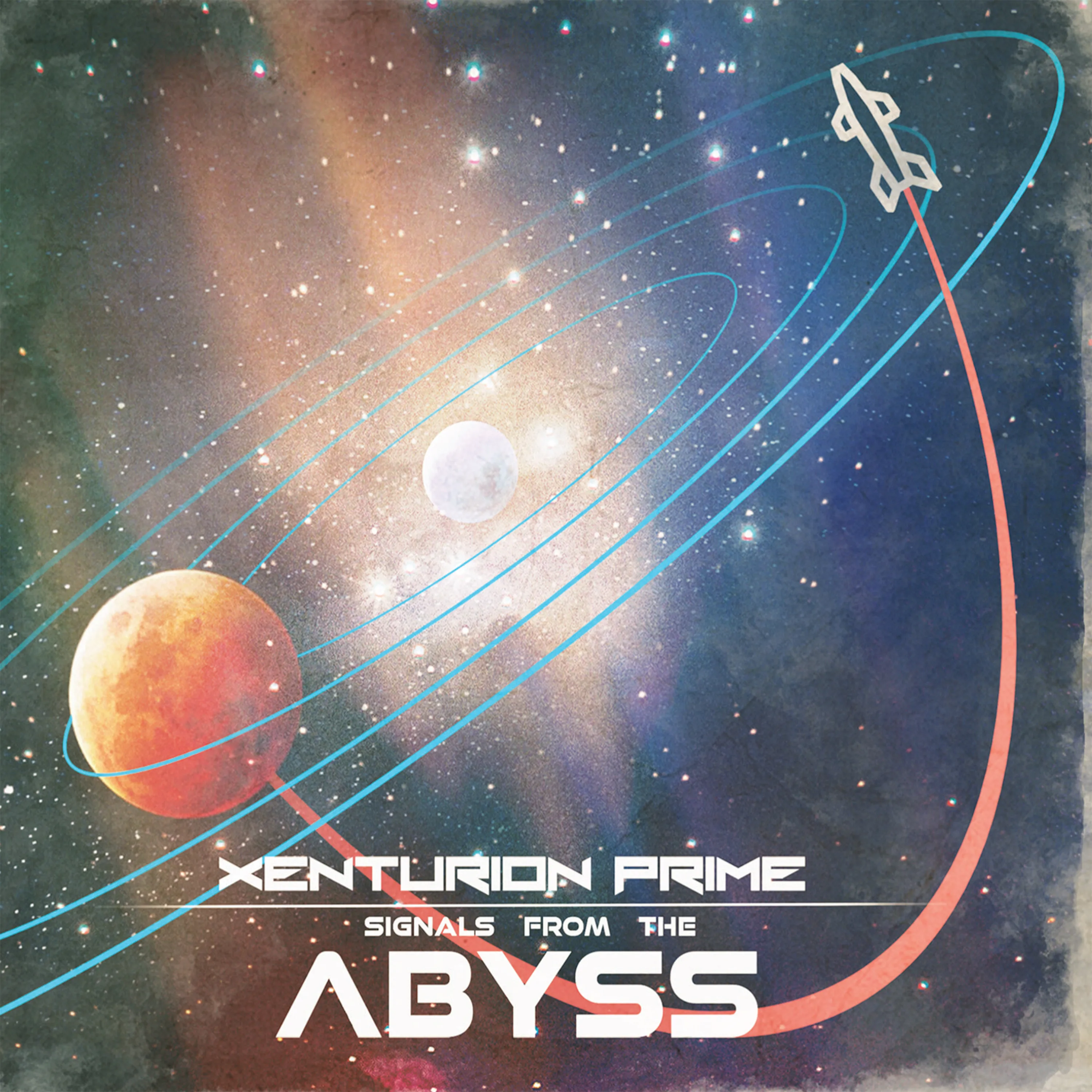 Official album cover art for the release Signals From the Abyss by Xenturion Prime