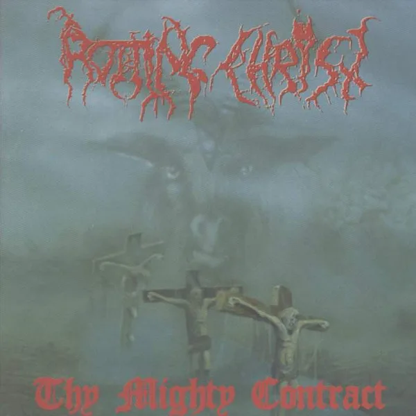 Official album cover art for the release Thy Mighty Contract by Rotting Christ