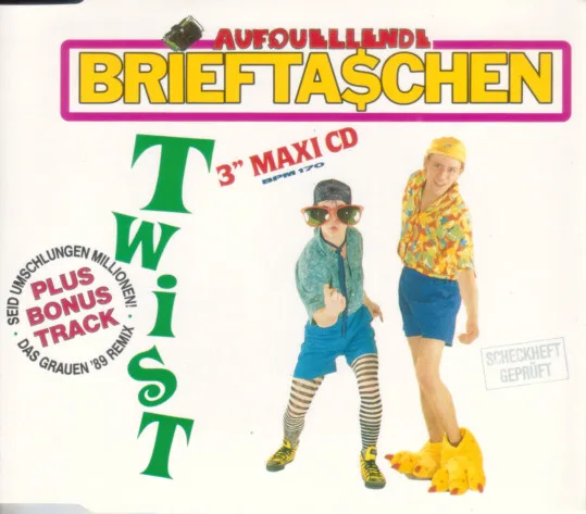 Official album cover art for the release Twist by Abstürzende Brieftauben