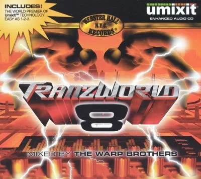 Official album cover art for the release TranzWorld 8 by Warp Brothers