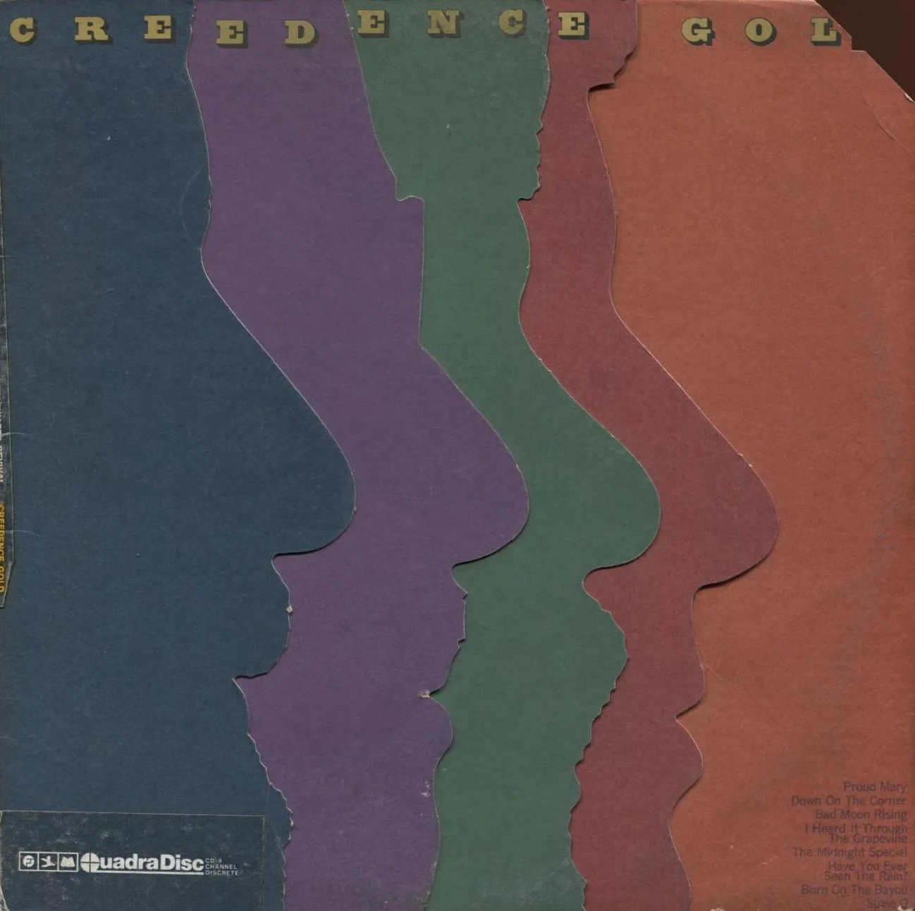 Bad Moon Rising song track artwork featured on the album Creedence Gold by Creedence Clearwater Revival