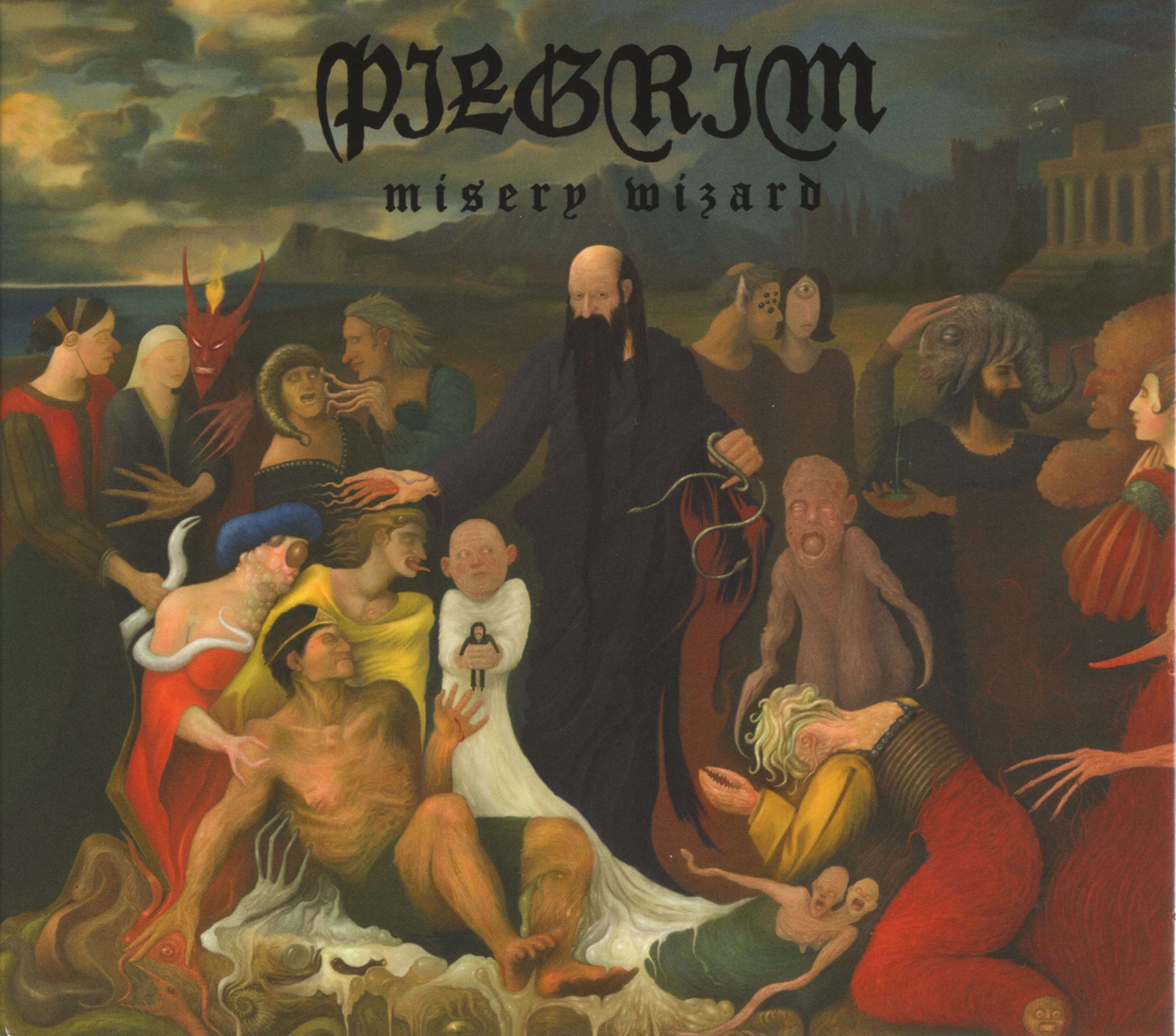 Official album cover art for the release Misery Wizard by Pilgrim