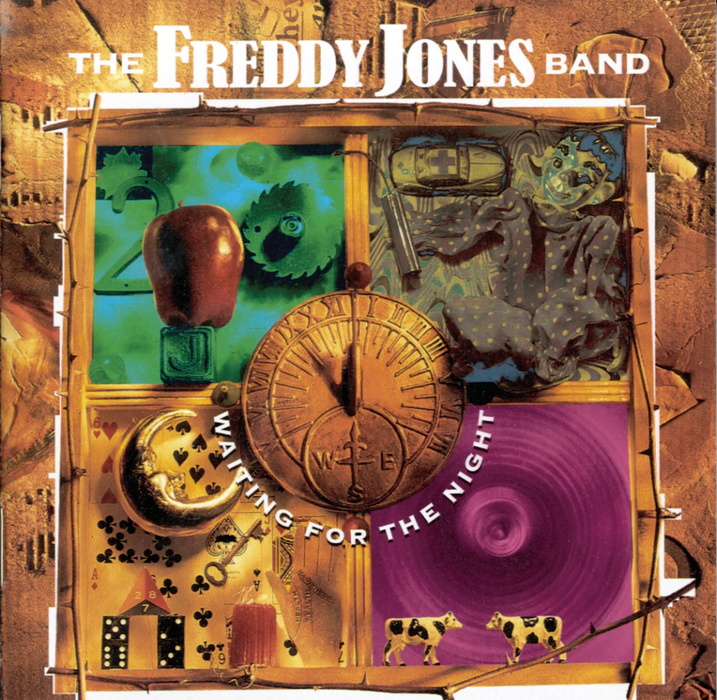 Official album cover art for the release Waiting for the Night by The Freddy Jones Band