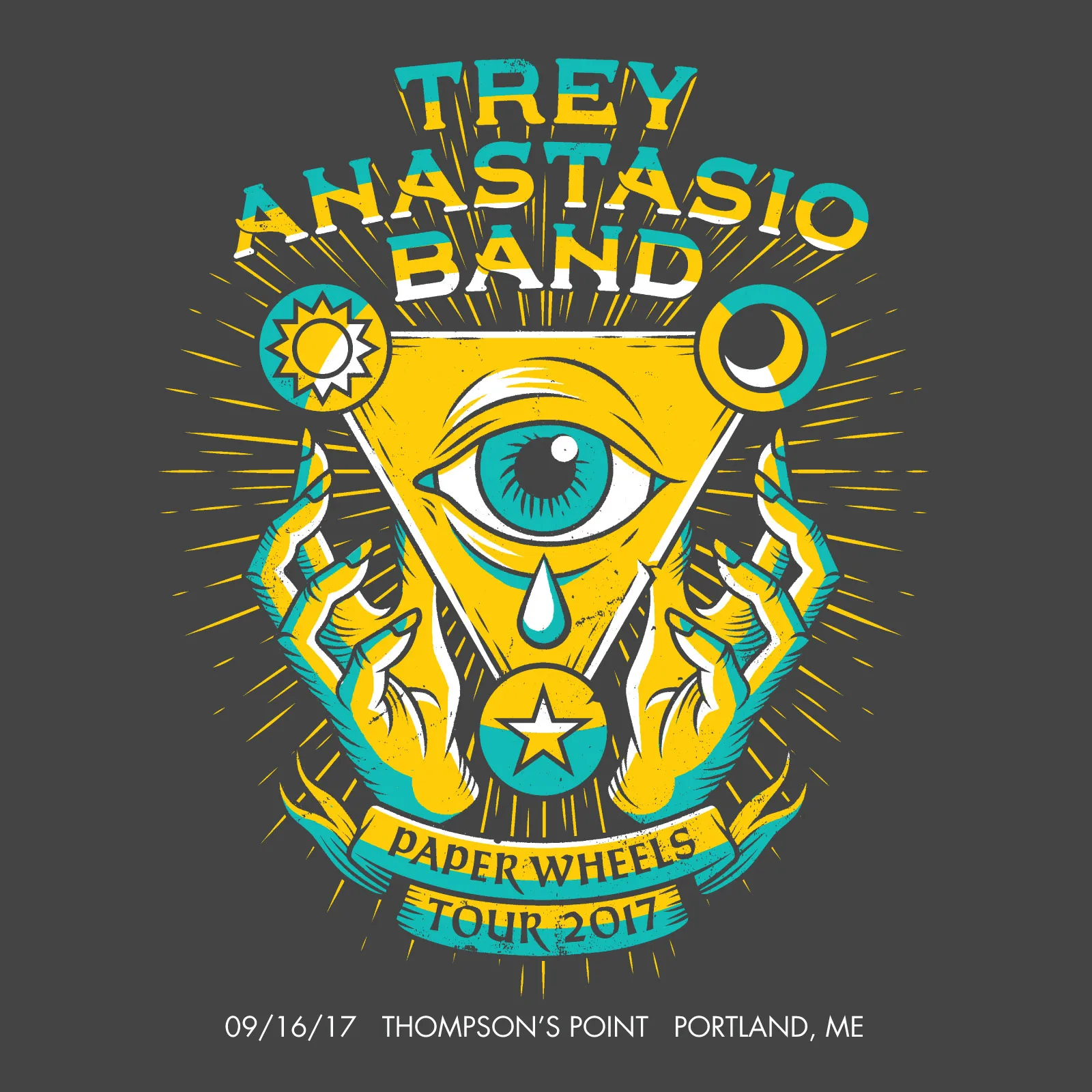 Official album cover artwork for 2017-09-16: Thompson's Point, Portland, ME, USA by Trey Anastasio Band