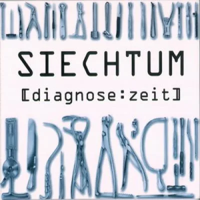 Official album cover art for the release Diagnose:Zeit by Siechtum