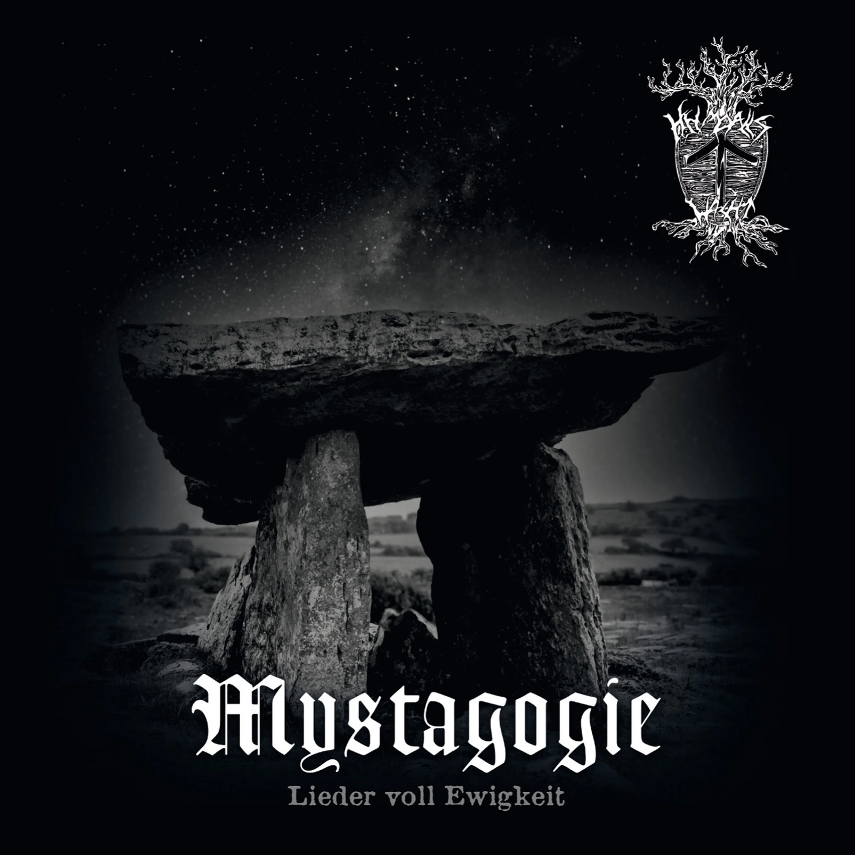 Official album cover art for the release Mystagogie - Lieder voll Ewigkeit by Heimdalls Wacht